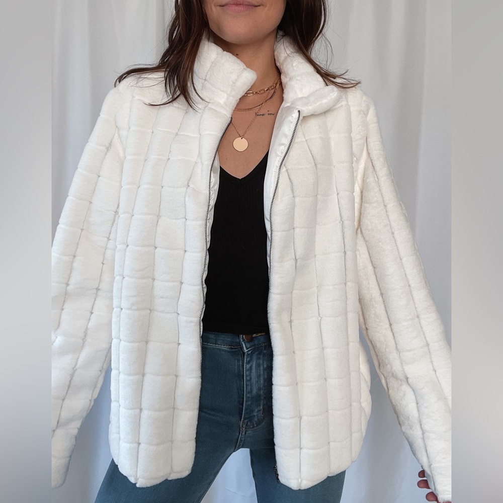 Faux Fur Shearling Jacket